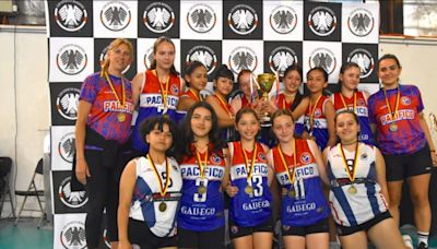 Voleibol: la chicas U13 de Pacífico hicieron historia y se subieron al podio en Santiago de Chile | + Deportes