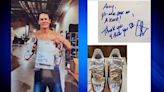 Wrestling icon John Cena surprises Kowloon restaurant with autographed sneakers, handwritten note