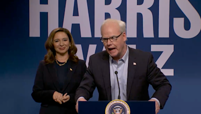 ‘S.N.L.’: Maya Rudolph and Jim Gaffigan Play Kamala Harris and Tim Walz