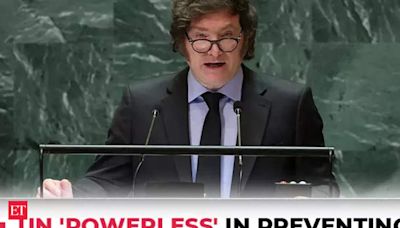 Argentinian President Javier Milei calls UN a 'powerless multi-tentacled Leviathan monster'