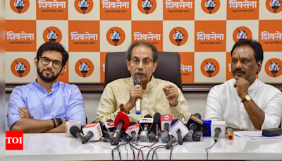 EC authorises Sena (UBT) to accept contributions | India News - Times of India