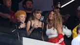 Taylor Swift Looks Chic Supporting Travis Kelce at the 2024 Super Bowl