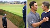 The Open LIVE - Dan Brown gesture baffles fans as Horschel and Rose battle