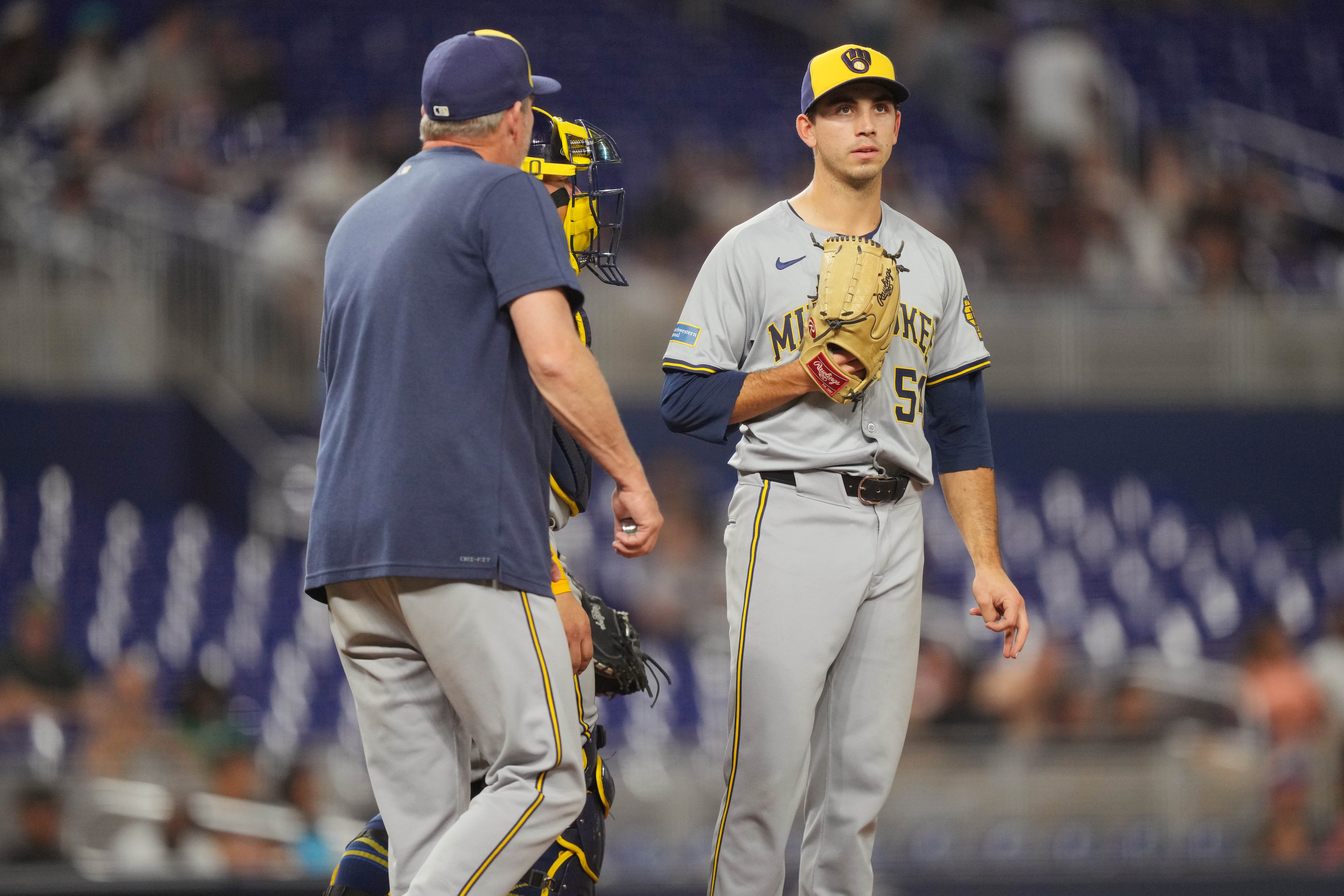 Rookie Robert Gasser comes through in the clutch with a six-inning start for the Brewers