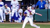 Watch LSU baseball’s Josh Pearson hit a 2-run HR to cut Wofford’s lead to a run