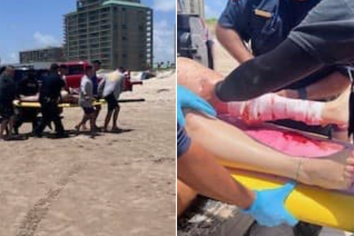 July 4 horror! Four people injured in shark attacks on Texas beach