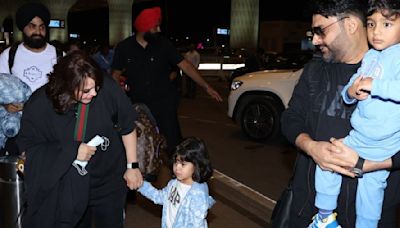 'Papa Aapne Bola Tha Photo Nahi Lenge': Kapil Sharma's Daughter Gets Irritated At Paps As They Crowd The Family