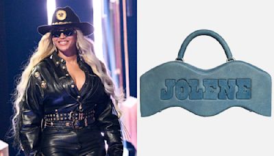 Beyoncé Puts Sultry Spin on the Canadian Tuxedo in Corseted Jacket, Micro Miniskirt and ‘Jolene’ Purse