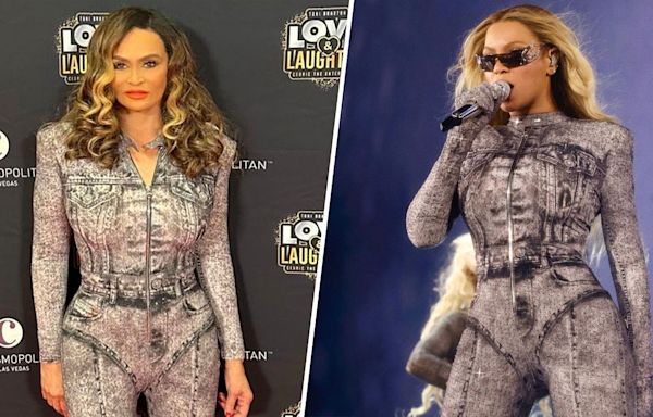 Tina Knowles stuns in Beyoncé ‘Renaissance Tour’ outfit