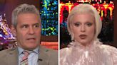 'WWHL': Andy Cohen asks Julia Fox how often she masturbates now that she's been celibate for 2.5 years