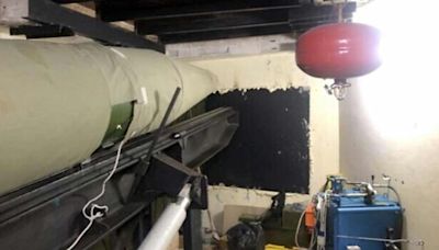 Israel releases images of missiles atop launchers in the attic of Lebanese home