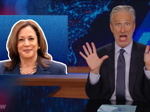 Jon Stewart Roasts the GOP’s ‘Flailing’ Attempts to Attack Kamala Harris