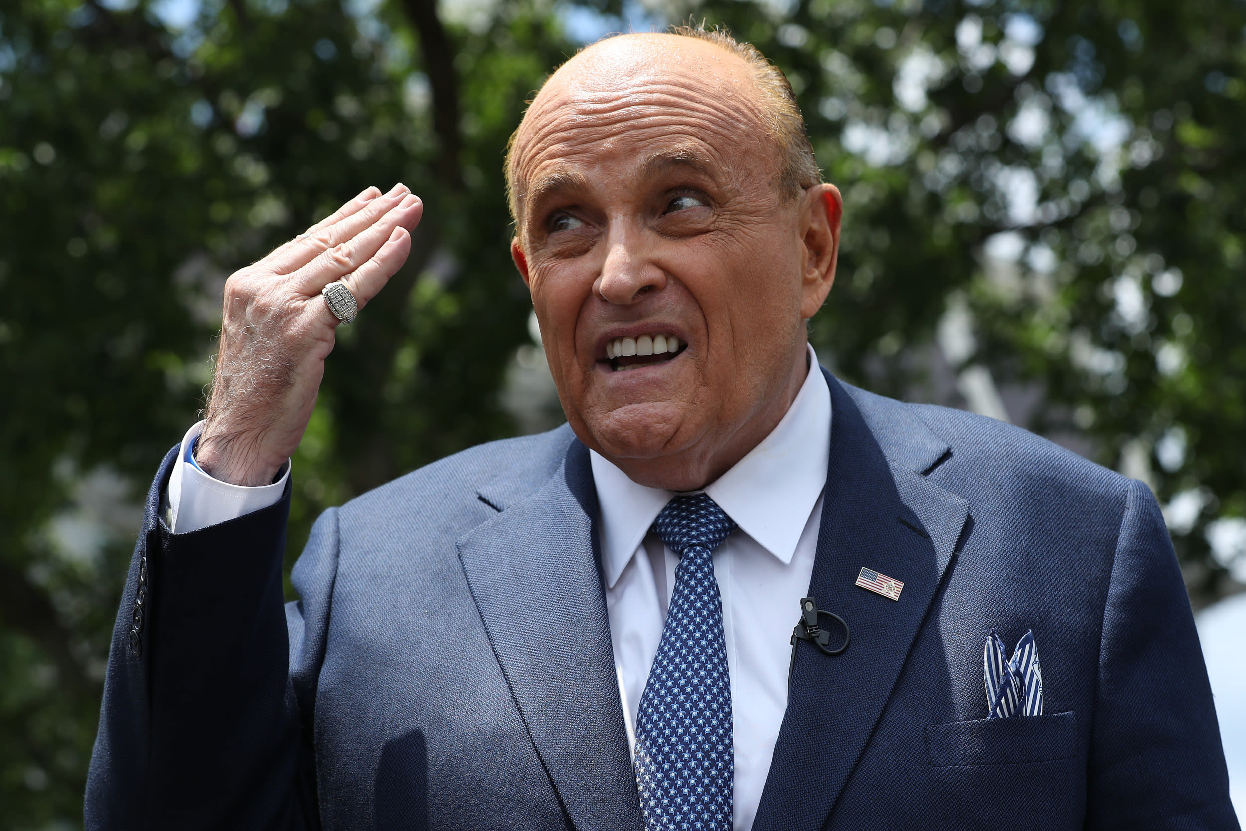 Rudy Giuliani's bankruptcy case zones in on Newsmax