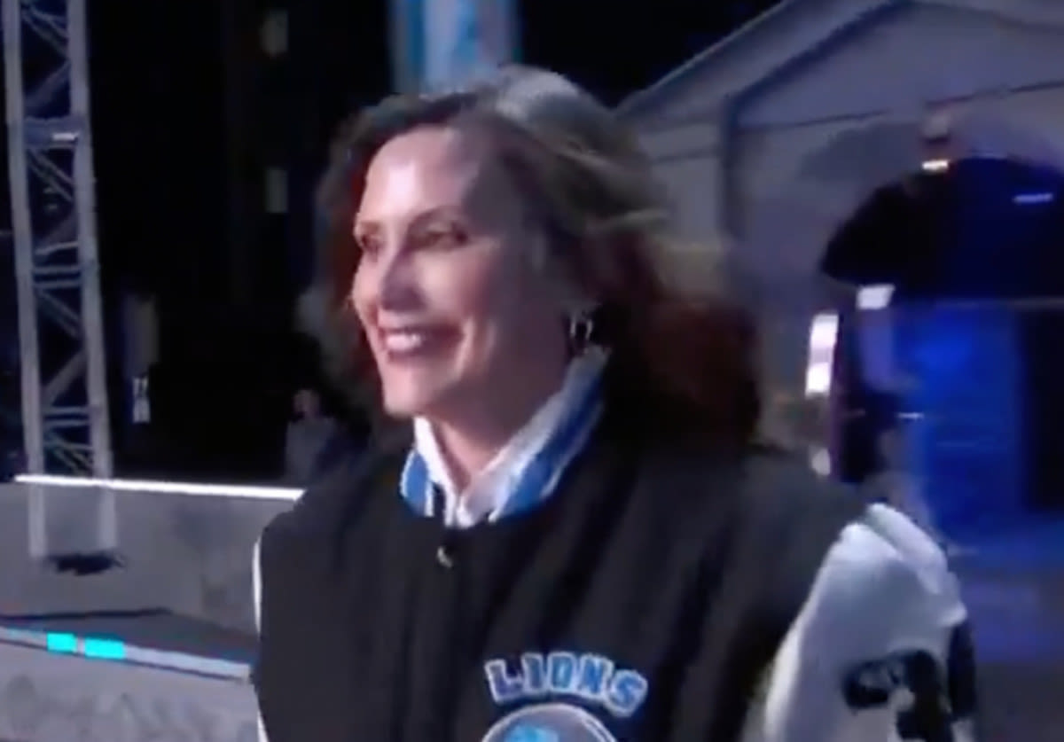 Michigan Gov. Gretchen Whitmer Booed While Announcing Lions 2024 NFL Draft Pick