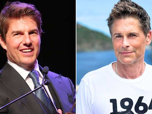 Rob Lowe Says Tom Cruise "Knocked Me Out" While On Break From Filming The Outsiders: "His Eyes Just Went Black"