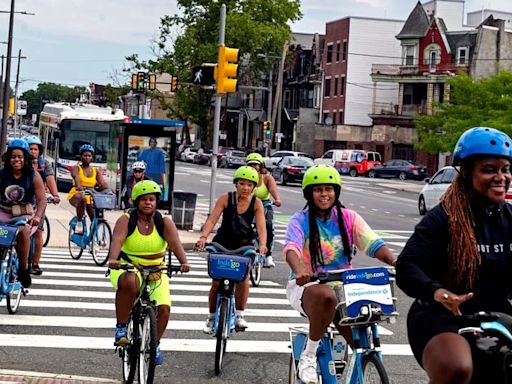 This bike riding group for Black women goes at its own pace