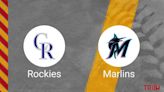 How to Pick the Marlins vs. Rockies Game with Odds, Betting Line and Stats – April 30