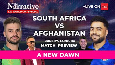 T20 World Cup 2024 Semi Final: South Africa vs Afghanistan Preview | Sports - Times of India Videos