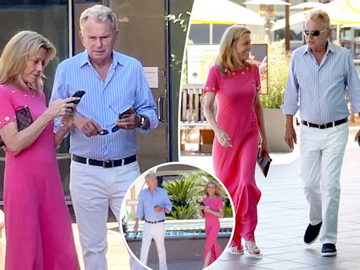 Vanna White and Pat Sajak all smiles at lunch days before Ryan Seacrest’s ‘Wheel of Fortune’ debut