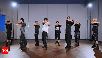 Stray Kids unveil dance practice video for ‘Chk Chk Boom’ | K-pop Movie News - Times of India