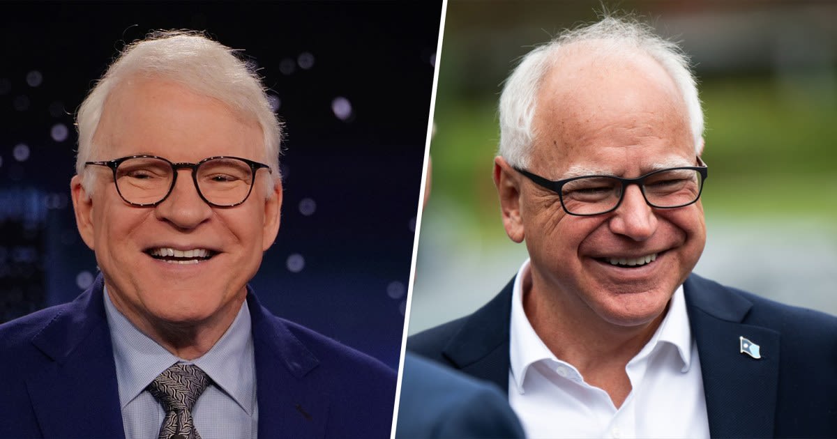 Steve Martin reveals what he said when asked to play Tim Walz on ‘SNL’