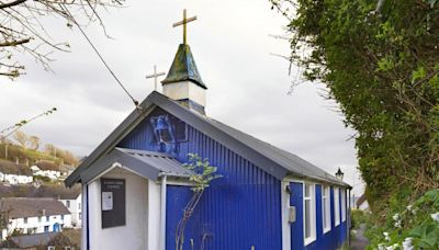 Little blue chapel in Cornish fishing village is given protected status