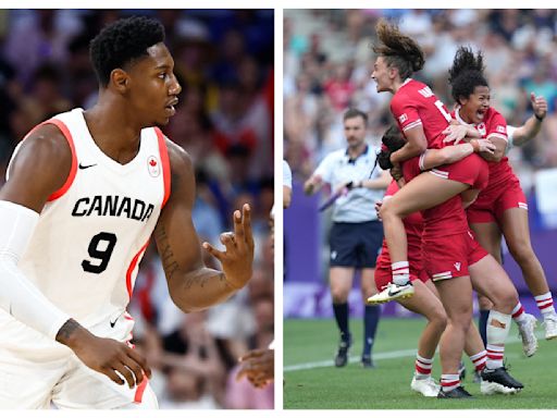 2024 Olympics Day 4 Recap: Raptors star RJ Barrett leads Canada over Australia, women's rugby 7s team to play for gold