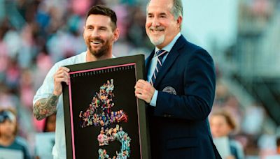 Messi es el jugador con más trofeos en la historia del fútbol | Fue homenajeado en Inter Miami por sus 45 títulos