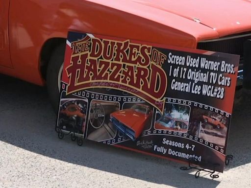 The "General Lee" visits Great Pottsville Car Show