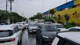 Indore: Traffic Turns Into Nightmare At Bypass; Long Queues Of Vehicles At Service Roads