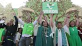 Brugada acompañó el cierre de campaña del Partido Verde