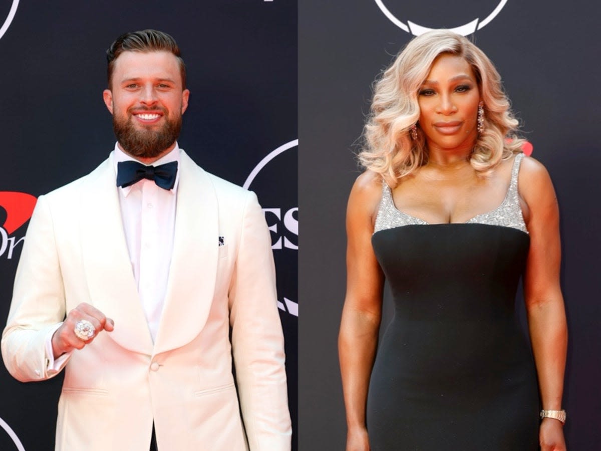 Harrison Butker responds after Serena Williams mocks him during ESPY Awards for controversial views