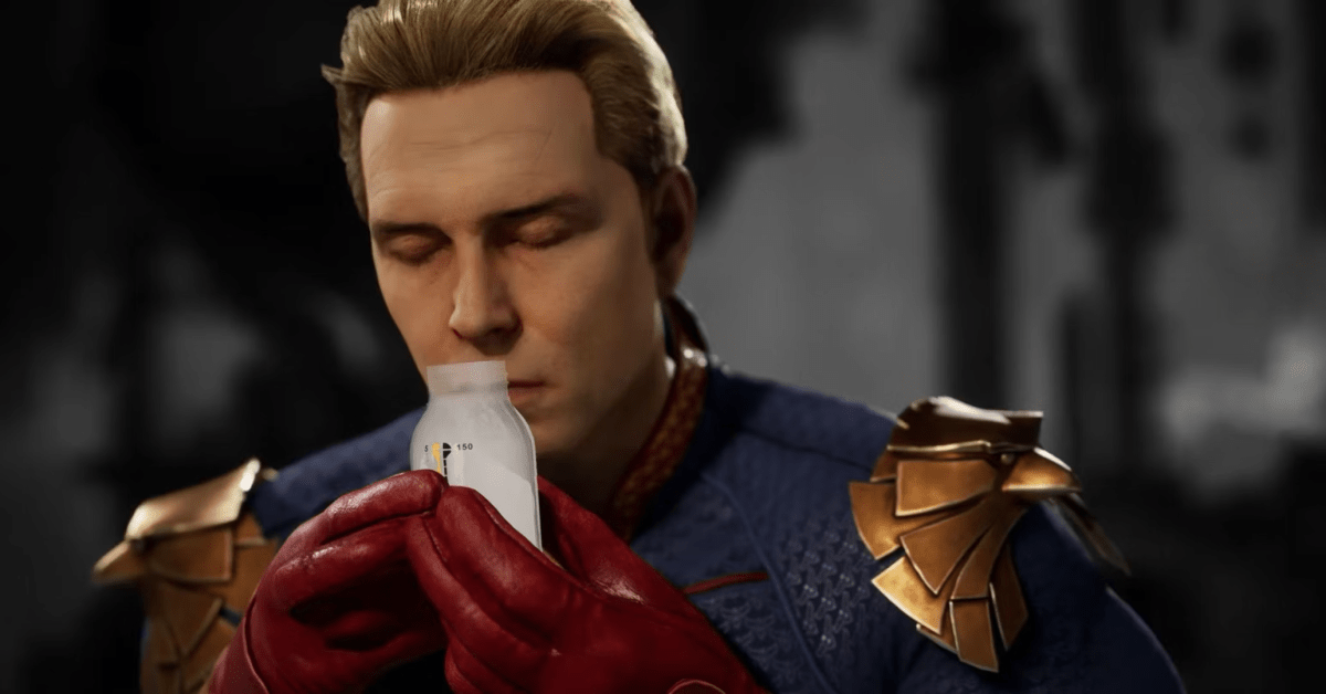 Watch Homelander Fight Liu Kang in Mortal Kombat