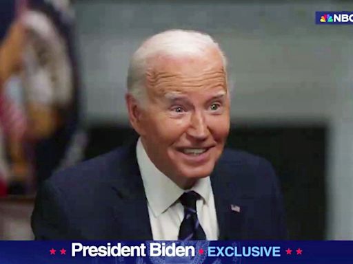Biden gets testy with NBC's Lester Holt over unfavorable media coverage: 'What's with you guys?'