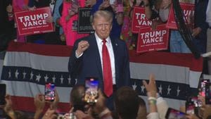 GSU preparing for another ‘very large crowd’ as convocation center gets ready for Trump rally