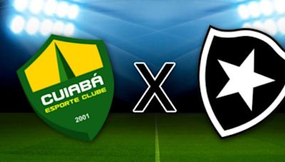 Cuiabá x Botafogo no Brasileirão: onde assistir ao vivo, horário e escalação