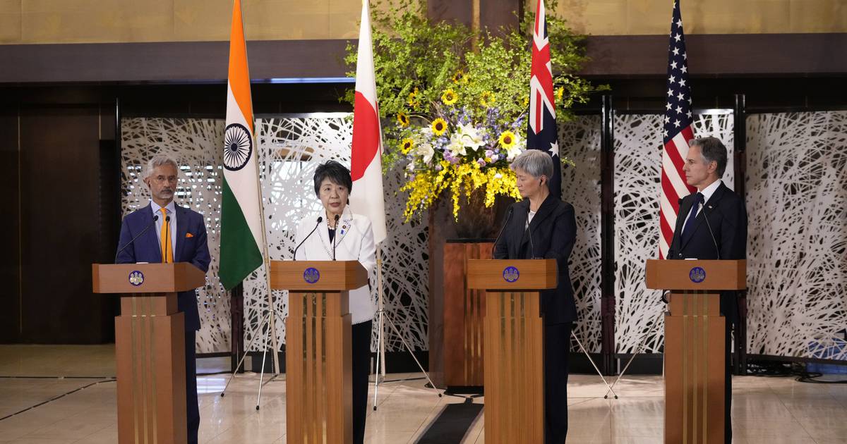 Blinken and envoys from Japan, Australia and India work to improve maritime safety in Asia-Pacific