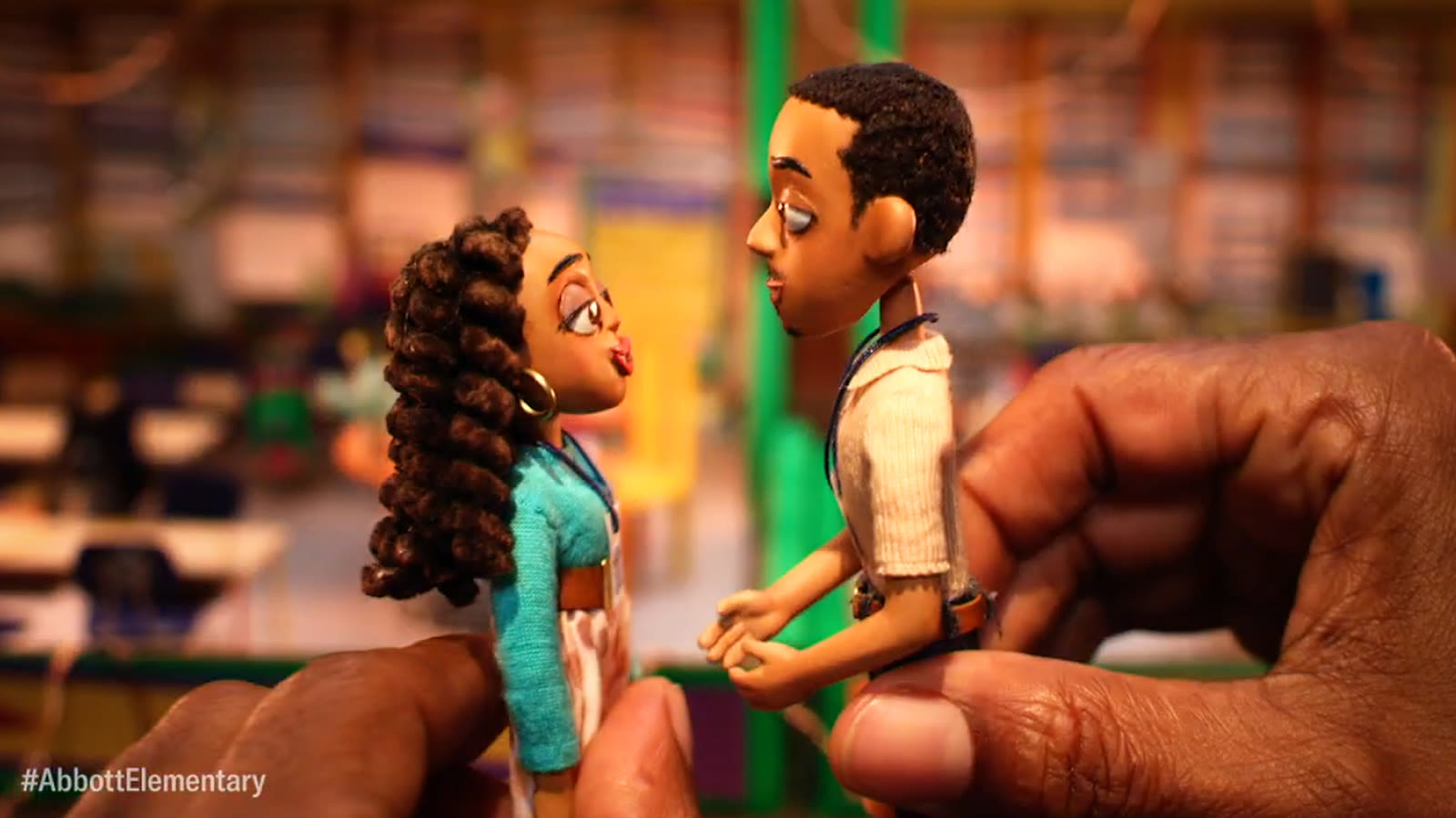 Behind-the-scenes: 'Abbott Elementary' takes on new form in season four promo, stop-motion