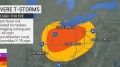 Severe storms will threaten Ohio, western Pennsylvania into Thursday evening