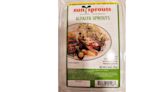 Alfalfa sprouts recalled in 3 states due to potential salmonella contamination