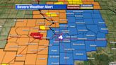 Severe storms moving into the Kansas City metro Tuesday