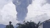 Mount Marapi vocano erupts in Indonesia's West Sumatra province, spewing ash on nearby towns