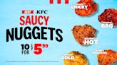 KFC introduces Saucy Nuggets to its menu. We tried them for you