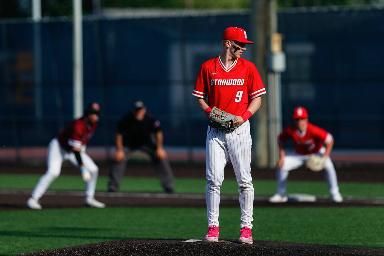 Stanwood baseball’s bats go quiet in state loss to Kentlake | HeraldNet.com