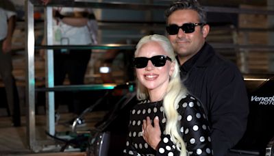 Lady Gaga Traded Her New Jet Black Hair For an Icy Platinum Waist-Length Look in Venice