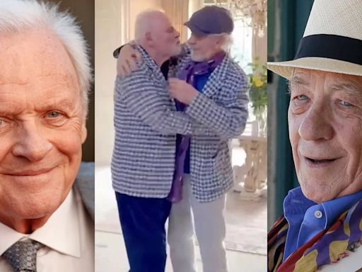 Ian Mckellen y Anthony Hopkins bailaron juntos en video viral: “Amo a este hombre”