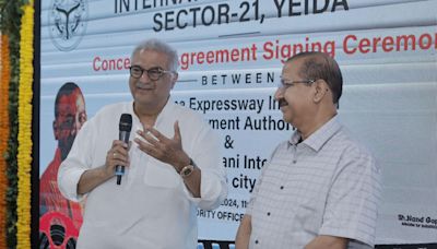 Boney Kapoor’s firm to soon start work on International Film City near Noida Airport, signs agreement with YEIDA