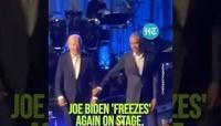 Barack Obama Guides Joe Biden Off Stage As He Freezes Up At Fundraiser Event Watch