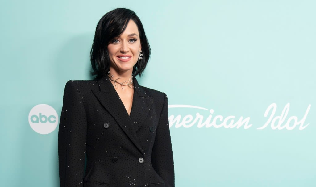 Katy Perry Does Power Dressing in Sparkling Balenciaga Blazer for ‘American Idol’