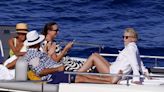 En fotos: Sharon Stone pasea en yate, Gwyneth Paltrow recorre Los Hamptons y Rusell Crowe visita Roma